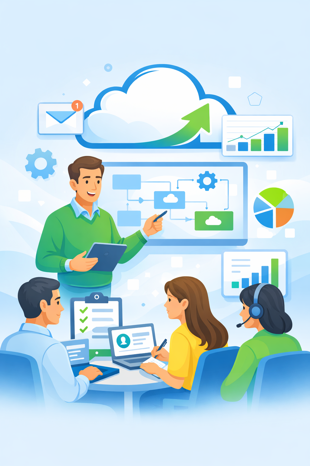 expoert hands-on leadership